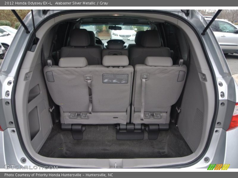 Alabaster Silver Metallic / Gray 2012 Honda Odyssey EX-L