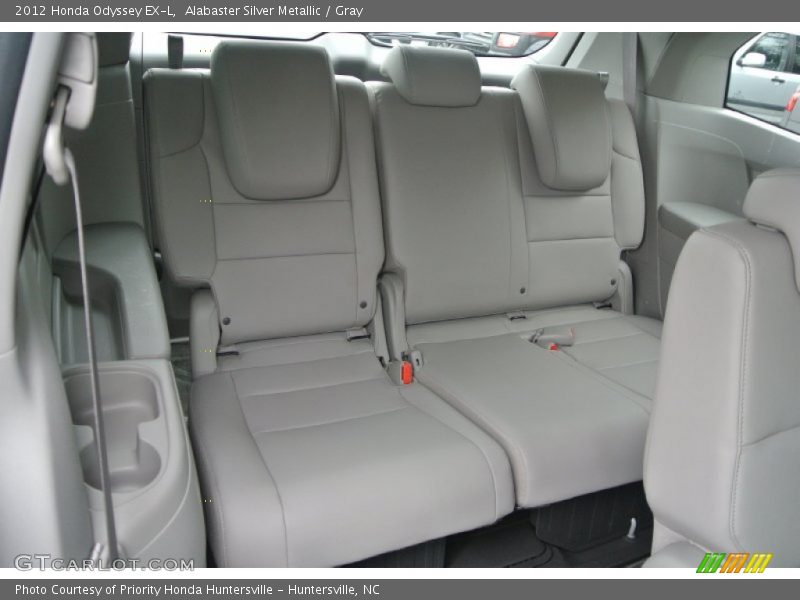 Alabaster Silver Metallic / Gray 2012 Honda Odyssey EX-L