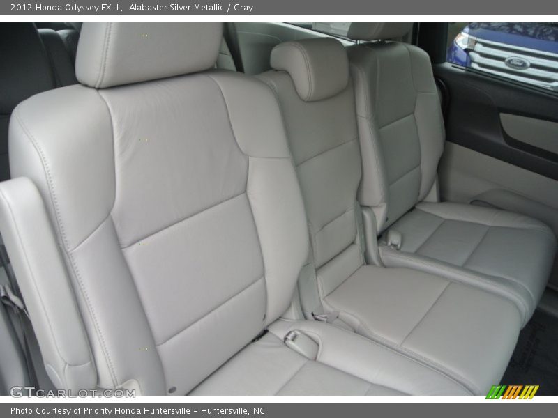 Alabaster Silver Metallic / Gray 2012 Honda Odyssey EX-L