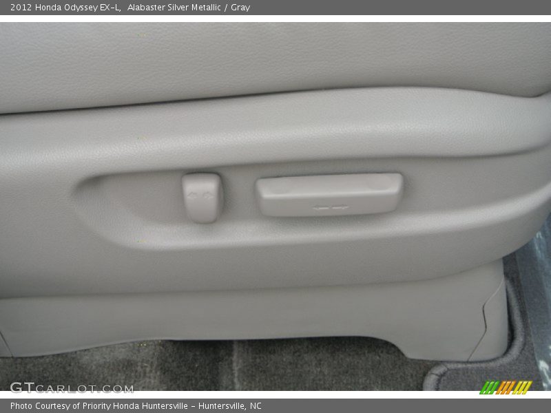 Alabaster Silver Metallic / Gray 2012 Honda Odyssey EX-L