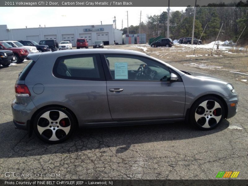 Carbon Steel Gray Metallic / Titan Black 2011 Volkswagen GTI 2 Door