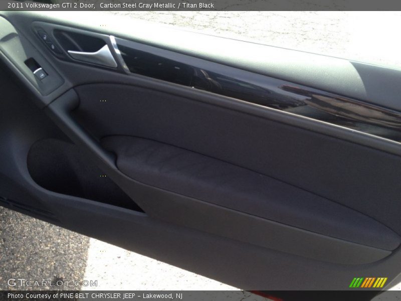 Carbon Steel Gray Metallic / Titan Black 2011 Volkswagen GTI 2 Door