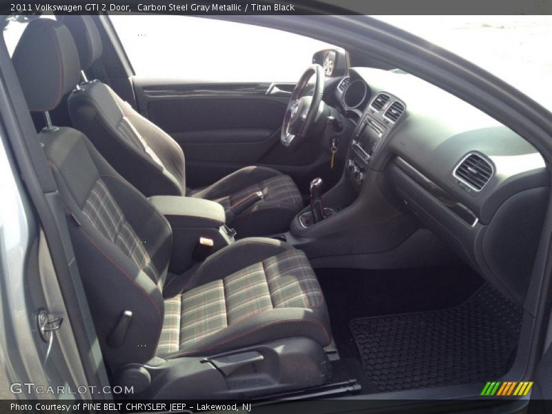 Carbon Steel Gray Metallic / Titan Black 2011 Volkswagen GTI 2 Door