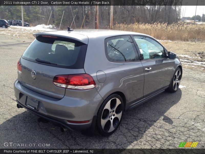 Carbon Steel Gray Metallic / Titan Black 2011 Volkswagen GTI 2 Door