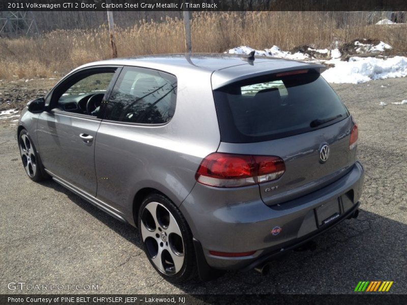 Carbon Steel Gray Metallic / Titan Black 2011 Volkswagen GTI 2 Door