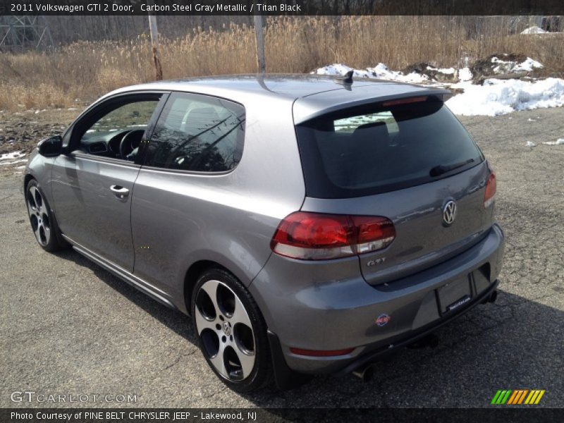 Carbon Steel Gray Metallic / Titan Black 2011 Volkswagen GTI 2 Door