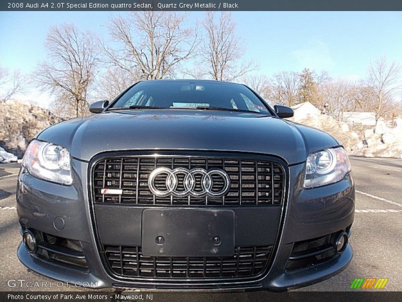 Quartz Grey Metallic / Black 2008 Audi A4 2.0T Special Edition quattro Sedan