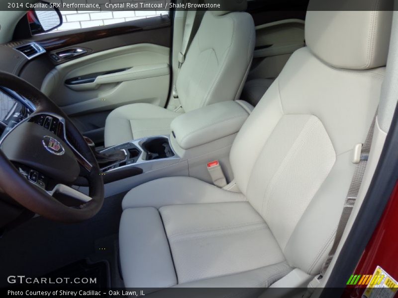Crystal Red Tintcoat / Shale/Brownstone 2014 Cadillac SRX Performance