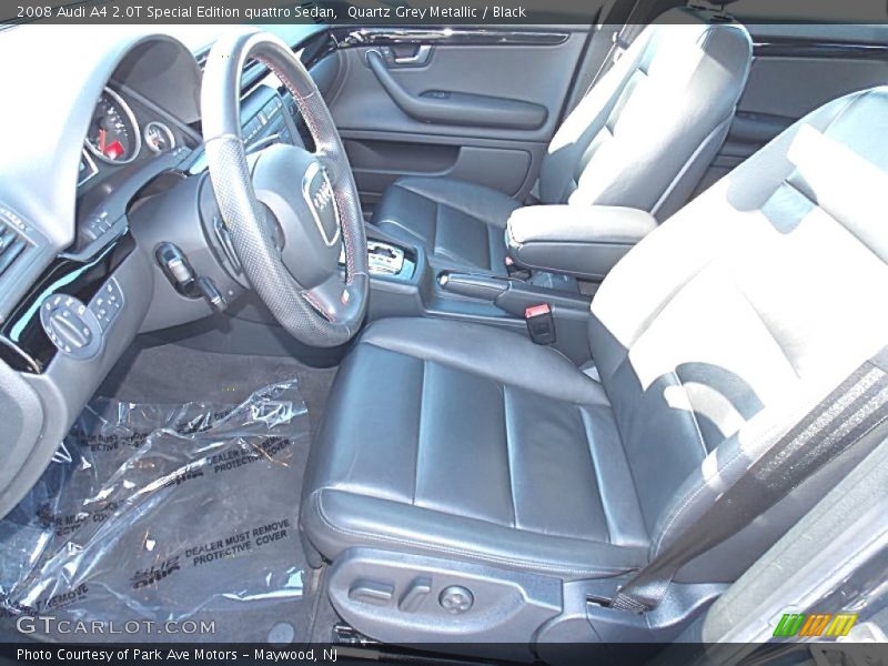 Quartz Grey Metallic / Black 2008 Audi A4 2.0T Special Edition quattro Sedan
