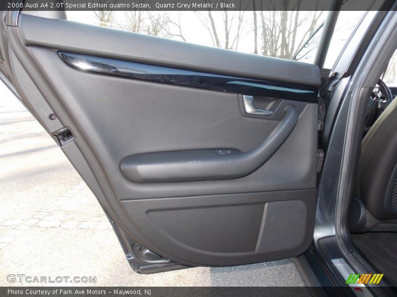 Quartz Grey Metallic / Black 2008 Audi A4 2.0T Special Edition quattro Sedan