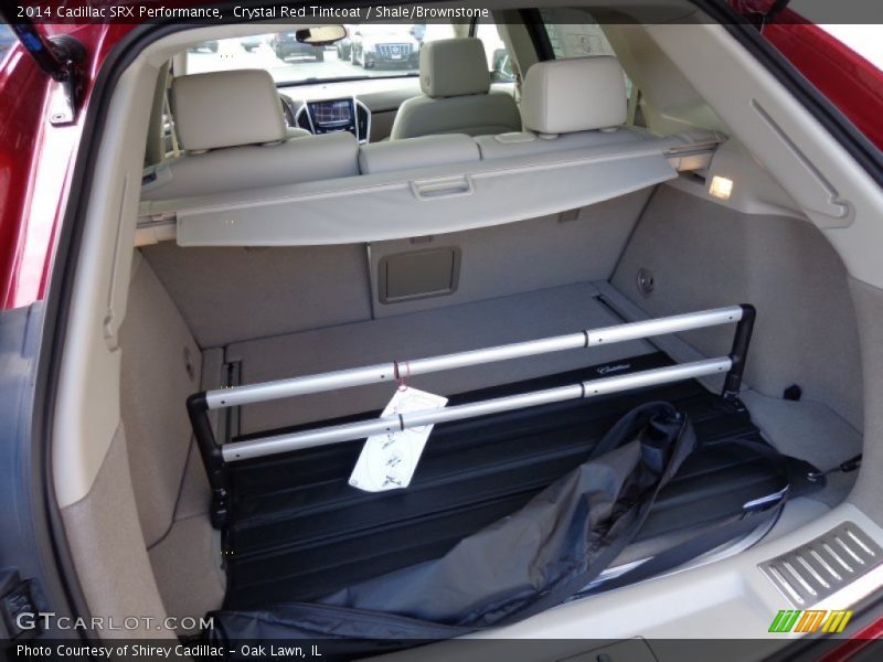 Crystal Red Tintcoat / Shale/Brownstone 2014 Cadillac SRX Performance