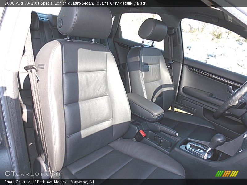 Quartz Grey Metallic / Black 2008 Audi A4 2.0T Special Edition quattro Sedan