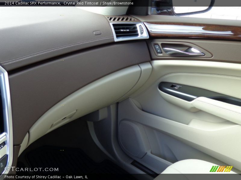 Crystal Red Tintcoat / Shale/Brownstone 2014 Cadillac SRX Performance