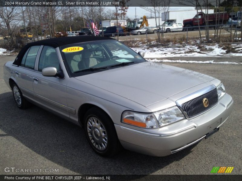 Silver Birch Metallic / Light Flint 2004 Mercury Grand Marquis GS