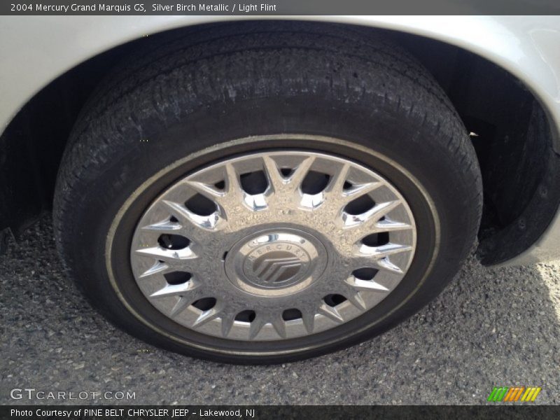 Silver Birch Metallic / Light Flint 2004 Mercury Grand Marquis GS