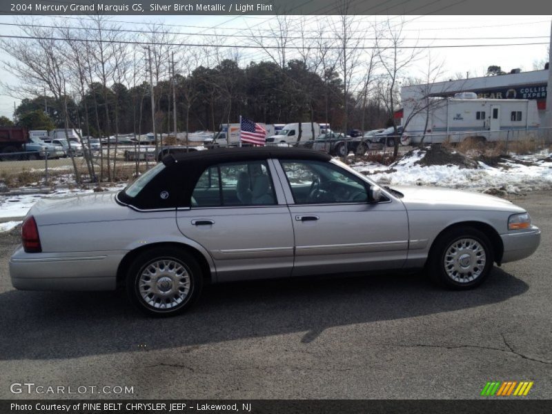 Silver Birch Metallic / Light Flint 2004 Mercury Grand Marquis GS