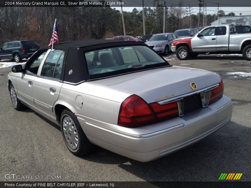 Silver Birch Metallic / Light Flint 2004 Mercury Grand Marquis GS