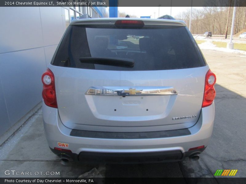Silver Ice Metallic / Jet Black 2014 Chevrolet Equinox LT