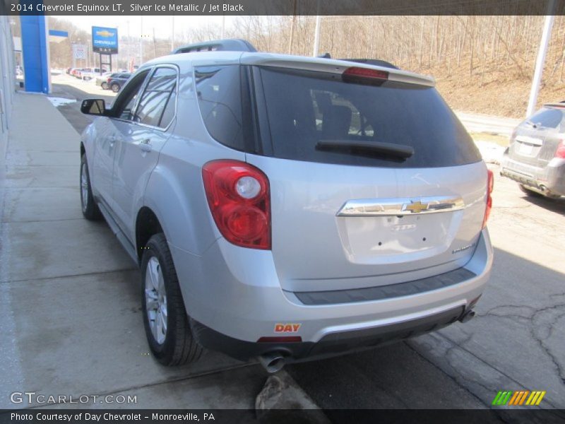 Silver Ice Metallic / Jet Black 2014 Chevrolet Equinox LT