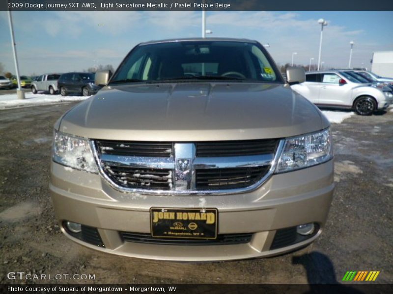Light Sandstone Metallic / Pastel Pebble Beige 2009 Dodge Journey SXT AWD