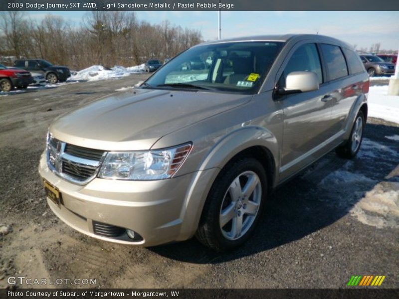 Light Sandstone Metallic / Pastel Pebble Beige 2009 Dodge Journey SXT AWD