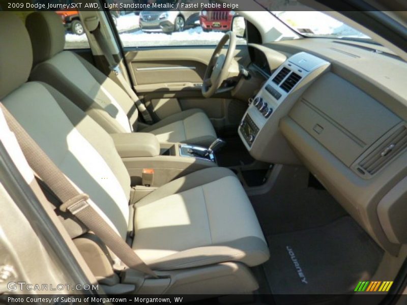 Light Sandstone Metallic / Pastel Pebble Beige 2009 Dodge Journey SXT AWD