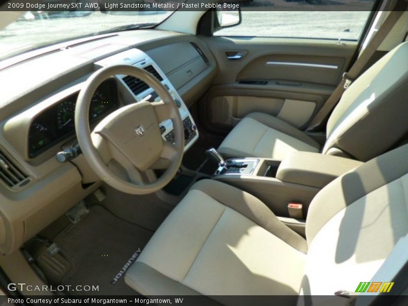 Light Sandstone Metallic / Pastel Pebble Beige 2009 Dodge Journey SXT AWD