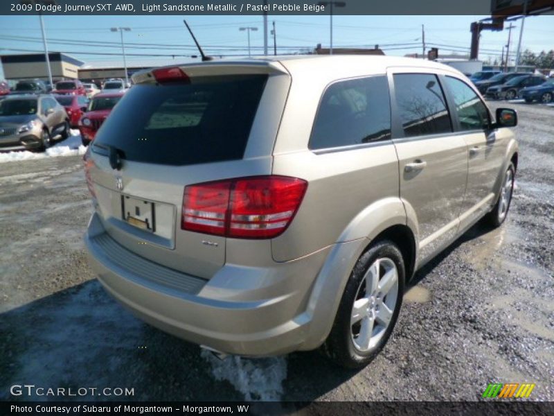 Light Sandstone Metallic / Pastel Pebble Beige 2009 Dodge Journey SXT AWD