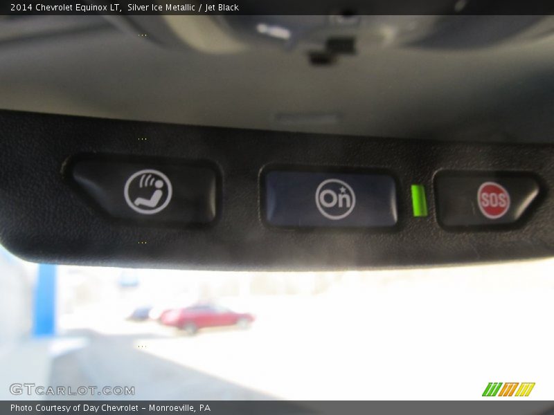 Silver Ice Metallic / Jet Black 2014 Chevrolet Equinox LT