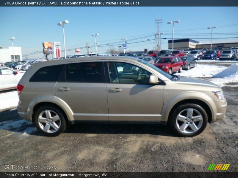 Light Sandstone Metallic / Pastel Pebble Beige 2009 Dodge Journey SXT AWD