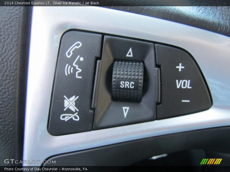 Silver Ice Metallic / Jet Black 2014 Chevrolet Equinox LT