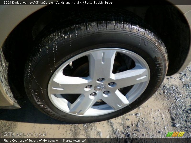 Light Sandstone Metallic / Pastel Pebble Beige 2009 Dodge Journey SXT AWD