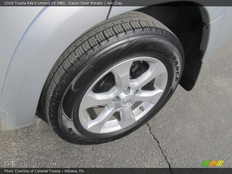 Classic Silver Metallic / Ash Gray 2009 Toyota RAV4 Limited V6 4WD
