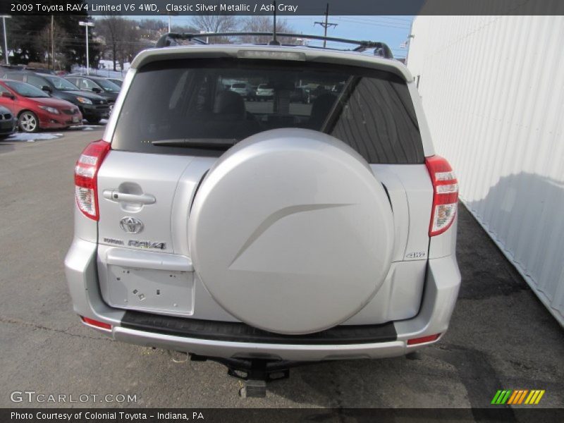 Classic Silver Metallic / Ash Gray 2009 Toyota RAV4 Limited V6 4WD