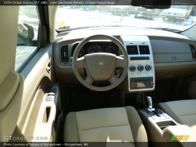 Light Sandstone Metallic / Pastel Pebble Beige 2009 Dodge Journey SXT AWD
