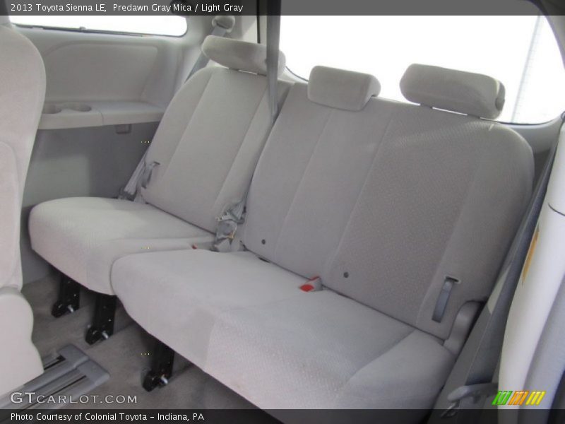 Predawn Gray Mica / Light Gray 2013 Toyota Sienna LE