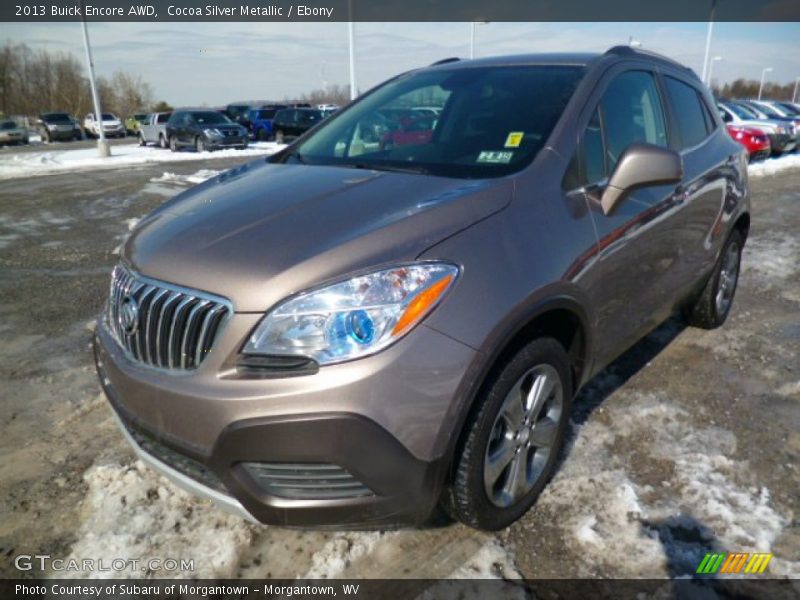 Cocoa Silver Metallic / Ebony 2013 Buick Encore AWD