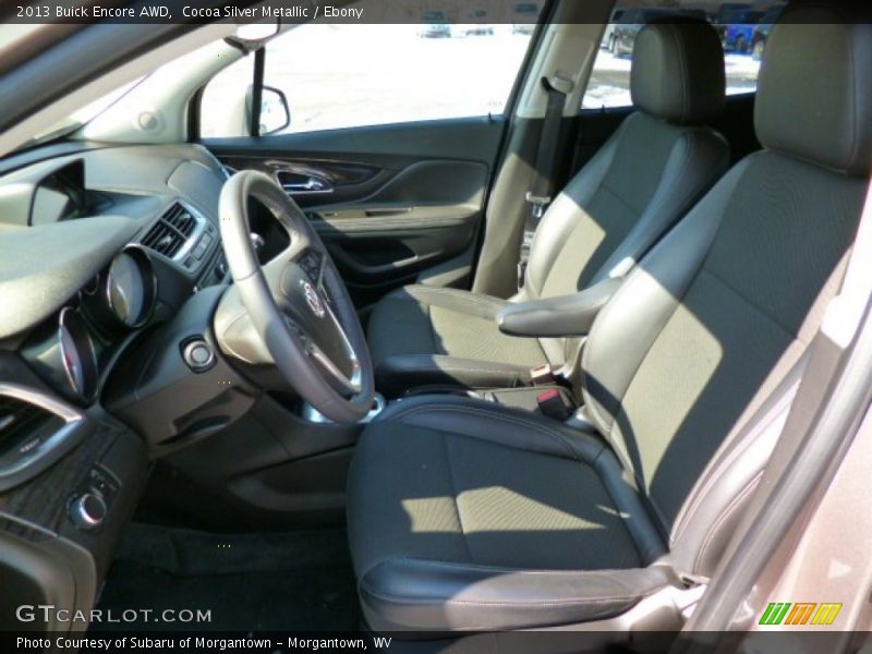 Cocoa Silver Metallic / Ebony 2013 Buick Encore AWD