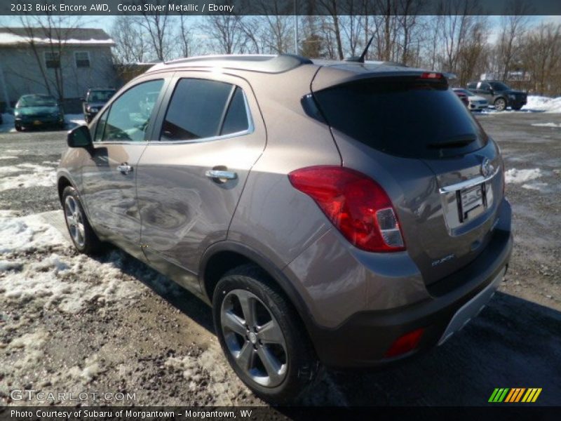 Cocoa Silver Metallic / Ebony 2013 Buick Encore AWD