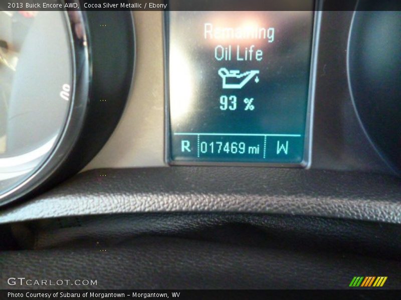 Cocoa Silver Metallic / Ebony 2013 Buick Encore AWD