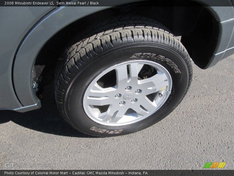 Satin Meisai Pearl / Black 2008 Mitsubishi Endeavor LS