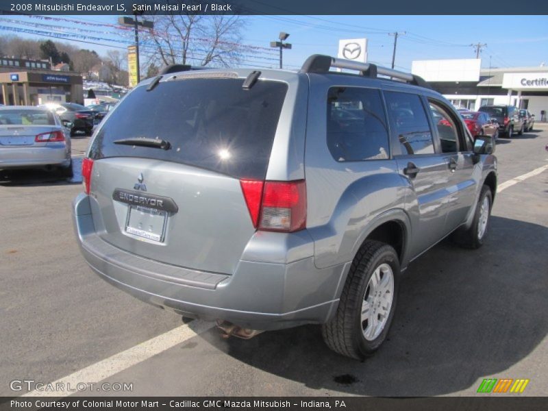 Satin Meisai Pearl / Black 2008 Mitsubishi Endeavor LS