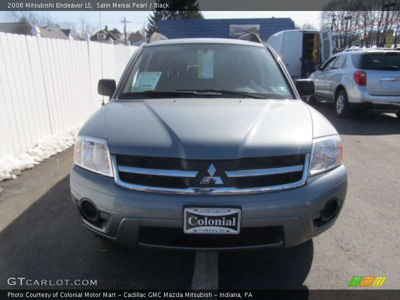 Satin Meisai Pearl / Black 2008 Mitsubishi Endeavor LS