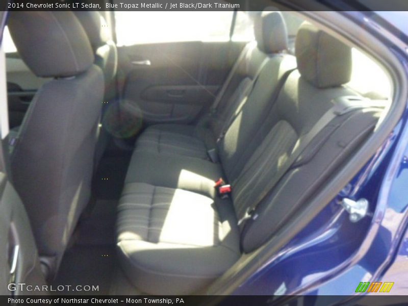 Blue Topaz Metallic / Jet Black/Dark Titanium 2014 Chevrolet Sonic LT Sedan