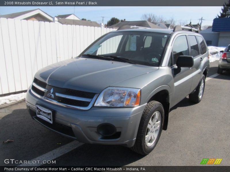 Satin Meisai Pearl / Black 2008 Mitsubishi Endeavor LS
