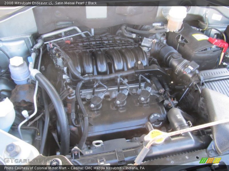 Satin Meisai Pearl / Black 2008 Mitsubishi Endeavor LS