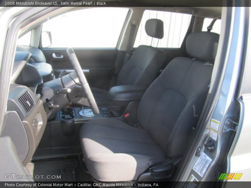 Satin Meisai Pearl / Black 2008 Mitsubishi Endeavor LS