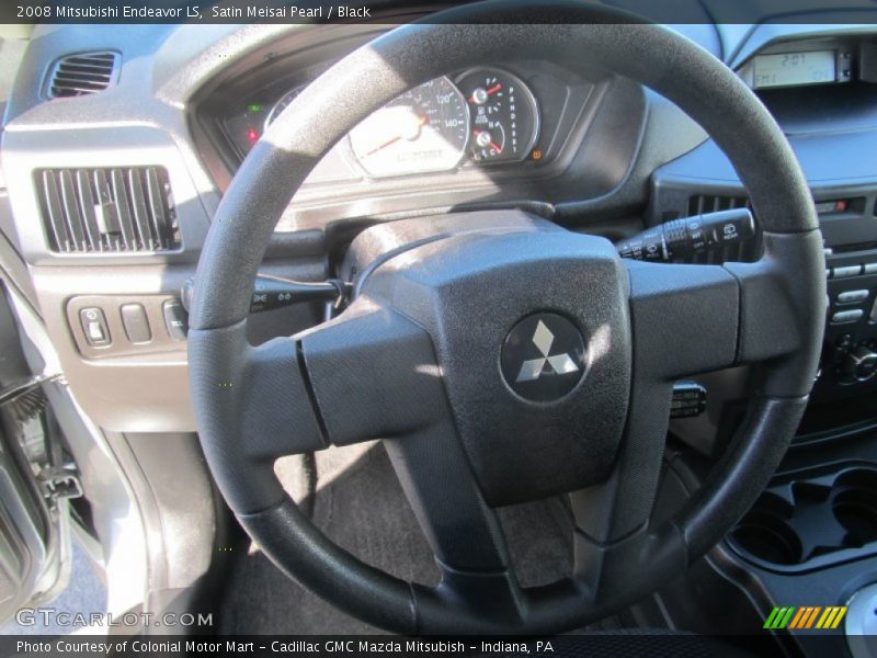 Satin Meisai Pearl / Black 2008 Mitsubishi Endeavor LS