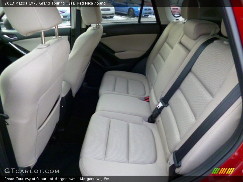 Rear Seat of 2013 CX-5 Grand Touring