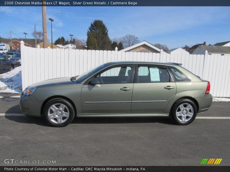Silver Green Metallic / Cashmere Beige 2006 Chevrolet Malibu Maxx LT Wagon